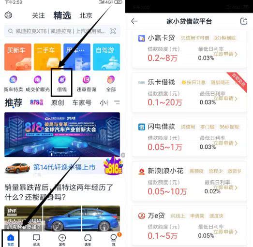 表情 汽車之家上線貸超