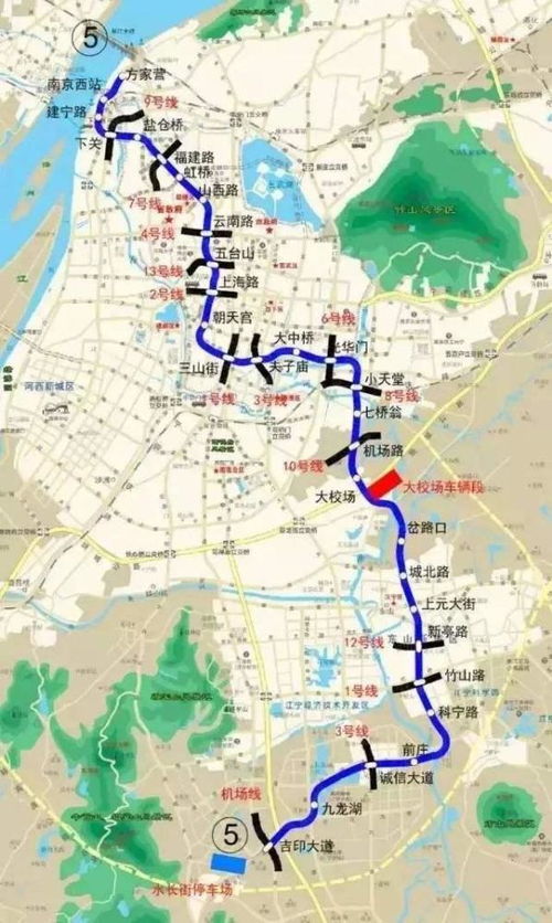 南京s1号线翠屏山免费停车场,南京地铁s1号线线路站点一览