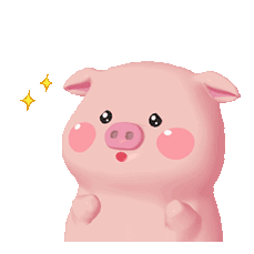 粉色摇摆猪猪表情包图片