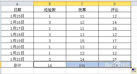 excel表格怎么求和 2010版