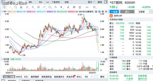 2022年股票跌涨情况