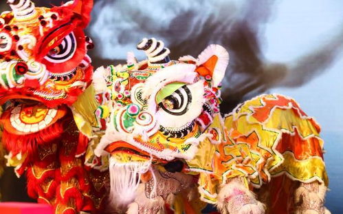 中国年还是舞狮最有年味儿 苏宁年货节上现身佛山黎家狮头