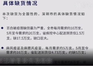 广东百白破疫苗缺货,官方 与长春长生停产有关