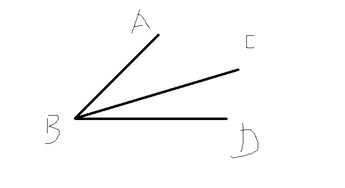 用数字表示角 