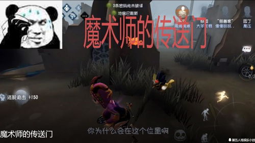 第五人格羊驼君 魔术师的传送门有自己的想法 