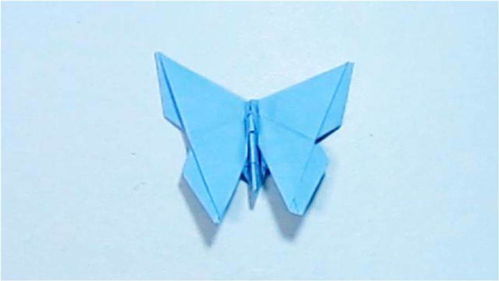 儿童手工折纸蝴蝶,3分钟一张纸学会简单又漂亮蝴蝶的折法 
