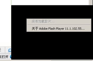 为什么我的电脑右下角有个黑框,点击没用,右击会出现Adobe Flash Player 11.1.102.55... 