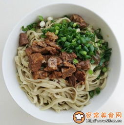 牛肉苦荞面的家常做法 家常美食网 