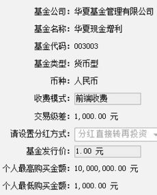 在工商银行购买1000元华夏现金增利货币基金时提到了前端收费这是什么一回事？要收费多少钱