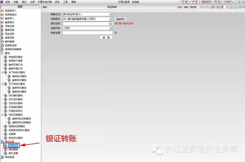 如何将普通账户内的现金转至信用账户？