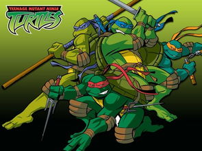 新中国成立60年经典动画角色 忍者神龟 