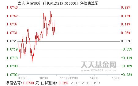 嘉实300 分红