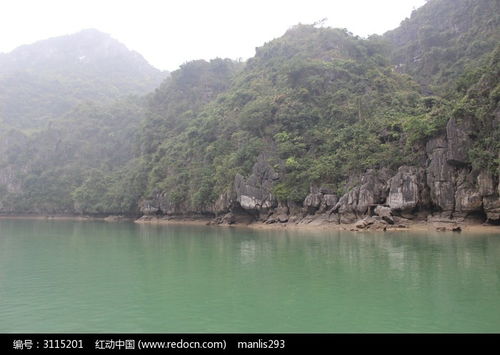 越南群山中江海湖泊高清图片下载 红动网 