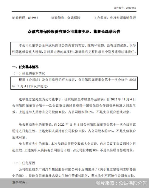 众诚保险集团董事长,谁知道众诚保险公司的老总是谁吗