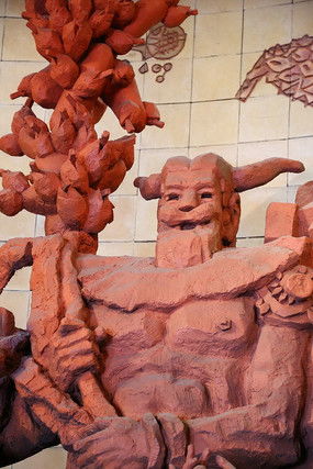 古希腊神话人物雕塑PSD素材免费下载 红动中国 