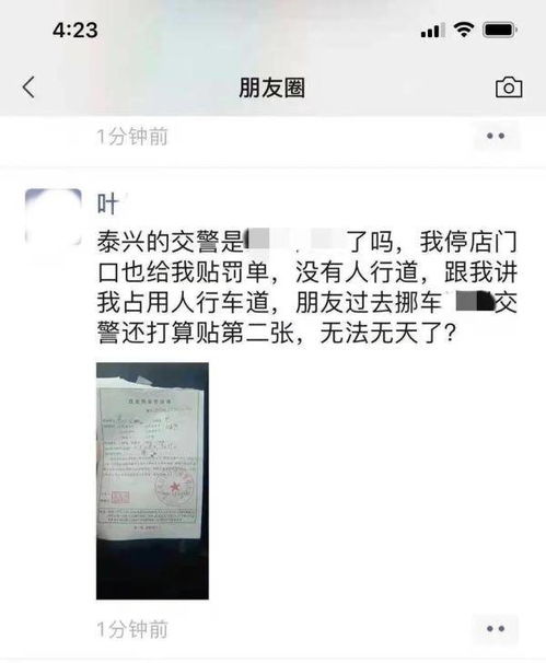 违停被处罚后,竟在朋友圈辱骂交警 结果