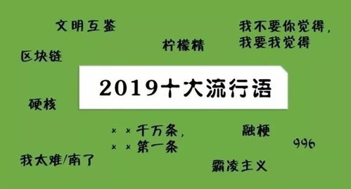 有人 你 你的2019关键词是啥