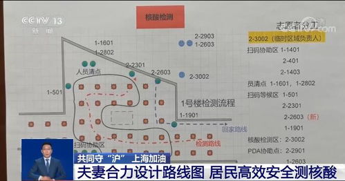 夫妻合力设计路线图 居民高效安全测核酸 