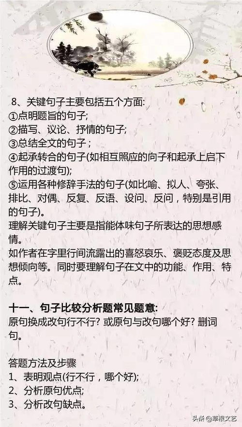 收藏 语文阅读理解的万能答题公式 为孩子打印一份吧 得分 