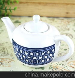 夏季居家凉水壶德化陶瓷 大号 茶壶 陶瓷茶壶 大容量 单壶
