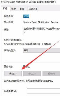 win10电脑服务启动类型无法选择