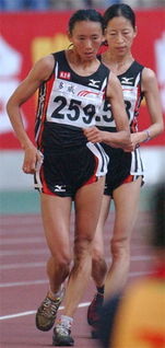 王妍与王丽萍获得女子20公里竞走金银牌