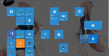 win10显示全屏幕磁贴