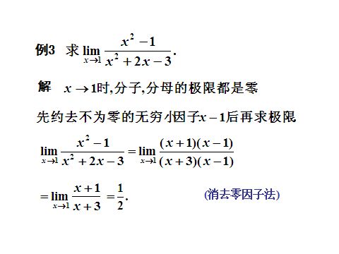 专升本数学求极限考点实例分析