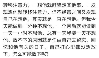 如何才能忘记一个深爱的人 网友 这就是最好的方法