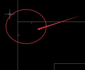 CAD 里面 要在 1 线 和2 线之间画一条斜线,斜线是45 长1.5怎么画呢 求解 