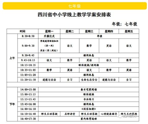 扩散 3月9日 周一 起,四川中小学线上教学开始,今明两天调试试播