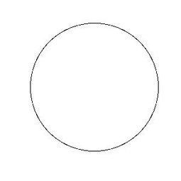 圆形有几个角几条边 