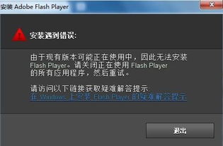 Win10强制安装flash