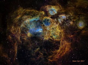 NGC 6357 美丽的龙虾星云