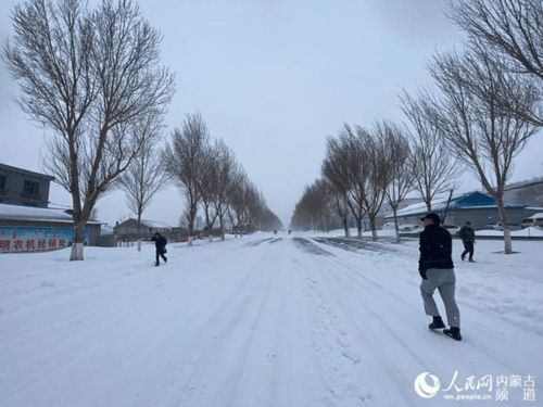 大雪埋不住的暖心力量