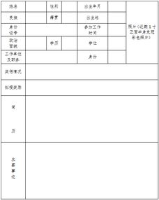 党组织成员年度考核登记表怎么填写