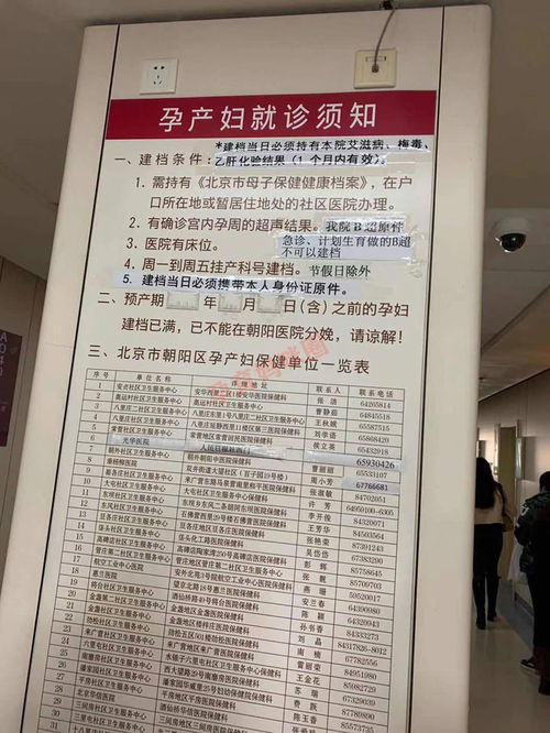 今日分享！北京妇产医院和北京朝阳医院产科对比（一）：建档、产检！