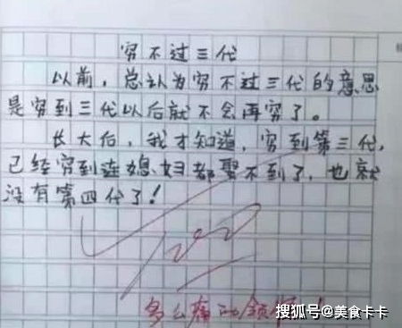 小学生的想法总是很另类,看看他们写的作文和平时的卷子知道了