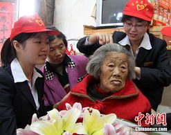 合肥百岁人瑞迎来113岁生日 