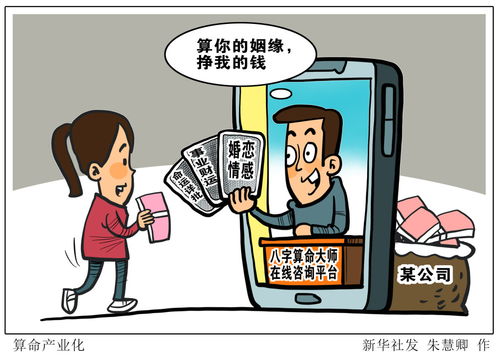 图表 漫画 算命产业化