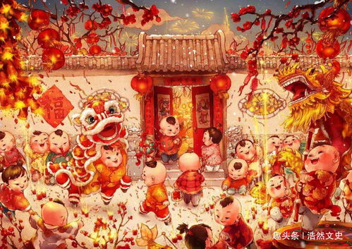 春节的传说故事100字