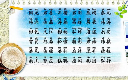 丁姓男孩名字大全鼠年