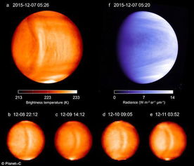 日本探测器观测金星大气中的神秘笑脸 延伸超过1万公里