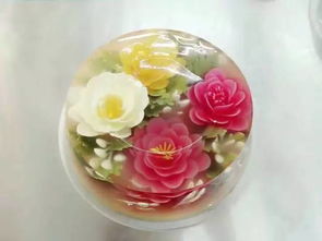 3D果冻花蛋糕如何做 零色素 高颜值震惊你的顾客