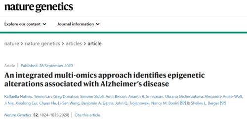 阿尔茨海默病的表观遗传驱动因素被发现