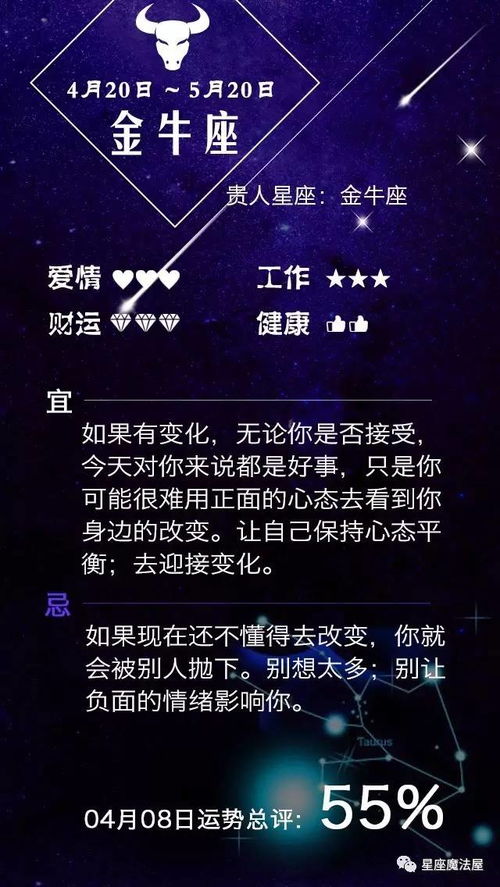 04.08星座运势 去做点对自己有利的事情,譬如加班 