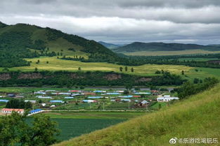 内蒙古扎兰屯柴河草原风光 