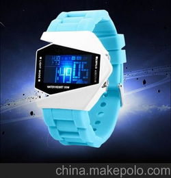 厂家直销批发时尚创意电子手表 LED手表批发创意时尚飞机个性手表