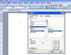 word2003里怎么把格式换成A4的 