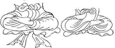梵林文化 佛家坐姿 莲花坐 与 吉祥坐